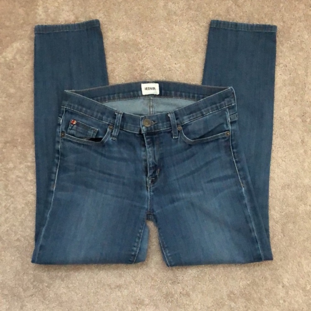 Nordstrom-Hudson women’s “Colette” mid-rise skinny jeans size 28
